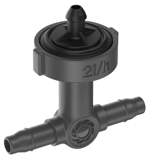 Gotero en línea 2 l/h autocompensante
