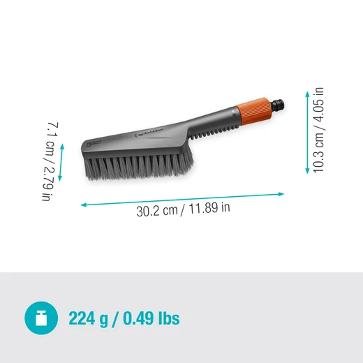 Kit brosse de lavage à main S souple avec raccords