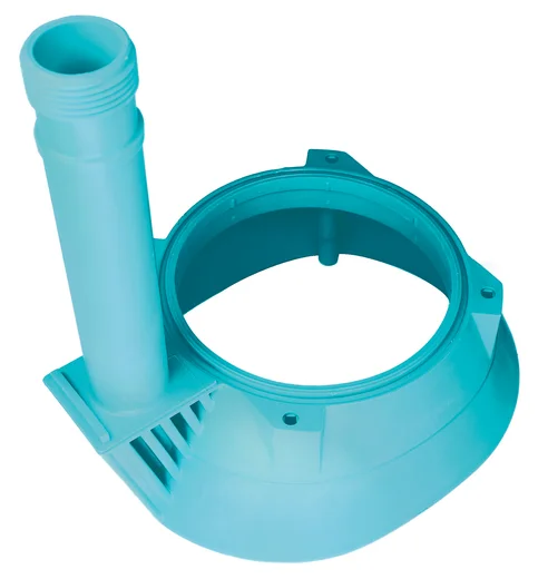 Corps de pompe, bleu