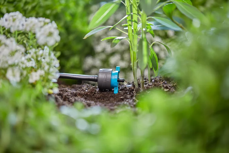 Regulierbarer Endtropfer, druckkompensierend
