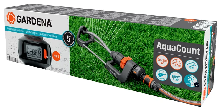 Firkantspreder AquaCount