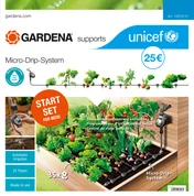 Kit de démarrage pour arrosage automatique UNICEF Kit de démarrage pour arrosage automatique des parterres et parterres surélevés pour l'UNICEF