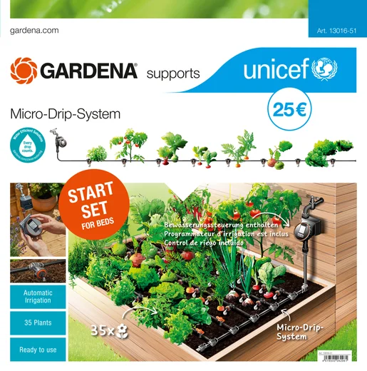 Start Set automatic UNICEF Start Set Beet automatic zugunsten von UNICEF