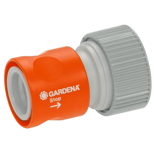 Waterstop Connector 19 mm (3/4") Profi system adapter with water stop 19 mm (3/4 inch), end attachment