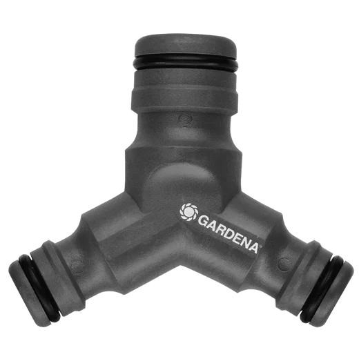 3-way Coupling Profi system Y reducer coupling, 2-way splitter, 1 inlet, 2 outlets