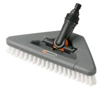 Balai de lavage dur articulée Balai de lavage dur articulé , Cleansystem, nettoyage à l’eau, articulation pivotante à 360 °