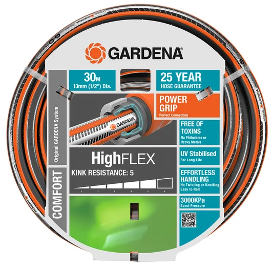 Comfort HighFLEX Hose 13 mm (1/2"), 30 m Comfort HighFLEX Hose 13 mm (1/2"), 30 m