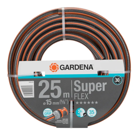 Premium SuperFLEX Hose, 15 mm (5/8"), 25 m Premium SuperFLEX Hose, 15 mm (5/8"), 25 m