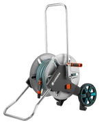 Dévidoir métal sur roues équipé CleverRoll M Dévidoir sur roues CleverRoll M métal 25 m