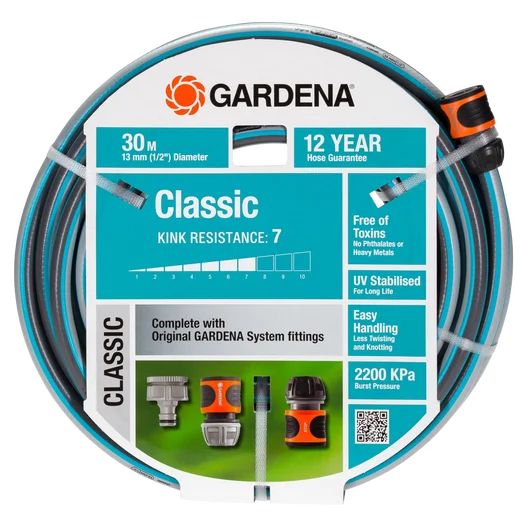 Classic Hose, 13 mm (1/2"), 30m Set