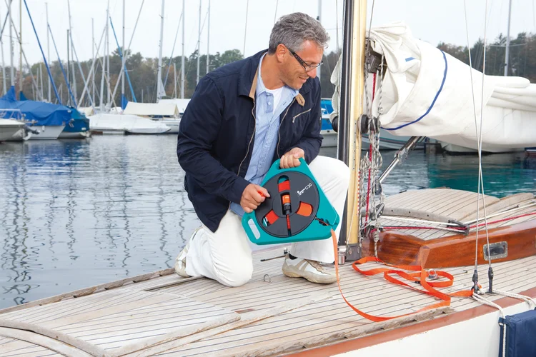 Carrete de manguera plana textil "roll-fix" 20 Classic