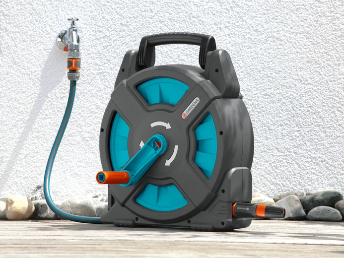 Set tambur cu furtun Classic 15, conectori şi spritzer