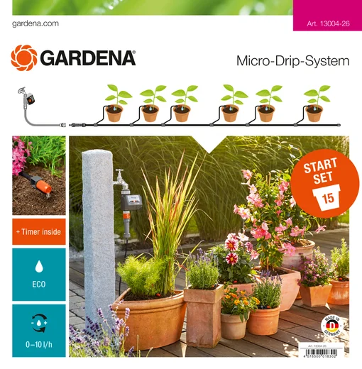 Kit de Iniciação Vasos automático Kit de Iniciação Vasos automático GARDENA