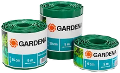 Lawn Edging (Green) Lawn Edging, 9 cm high, grass border, lawn trim, garden accessories