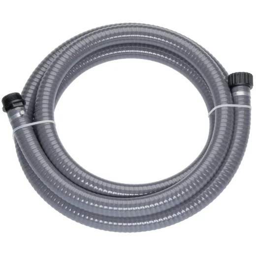 Tubo di aspirazione 3,5 m Tubo di aspirazione (1''), tubo a spirale 3,5m, pronto per il collegamento, a prova di vuoto