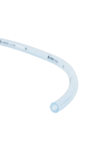 Transparent-Schlauch mit Gewebe 8 x 3 mm/50m