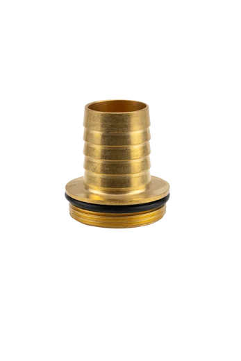 Slangkoppeling 1-delig met rand en O-ring Slangkoppeling, 1-delig, met kraag en O-ring, voor 32 mm (1 1/4") slangen
