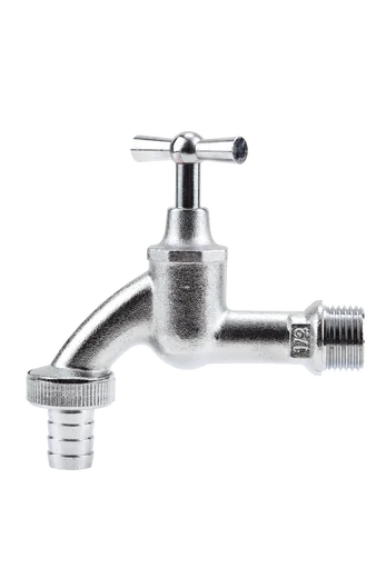Waterkraan met slangkoppeling