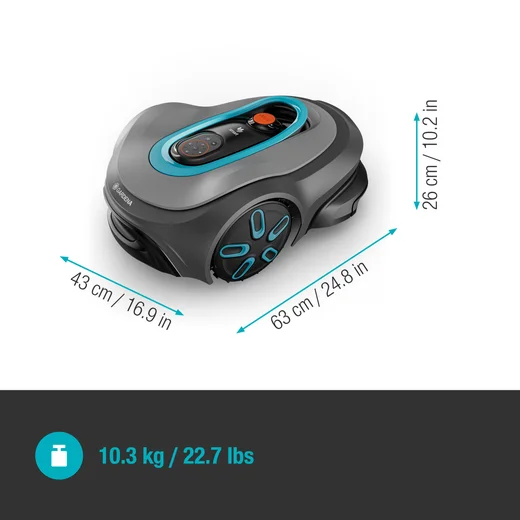 ΡΟΜΠΟΤΙΚΗ ΧΛΟΟΚΟΠΤΙΚΗ ΜΗΧΑΝΗ GARDENA SILENO MAX 800