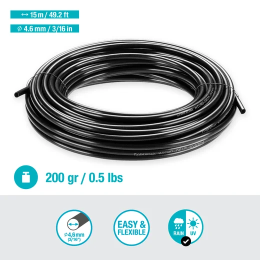 Tubo de Distribuição 4,6 mm (3/16") GARDENA