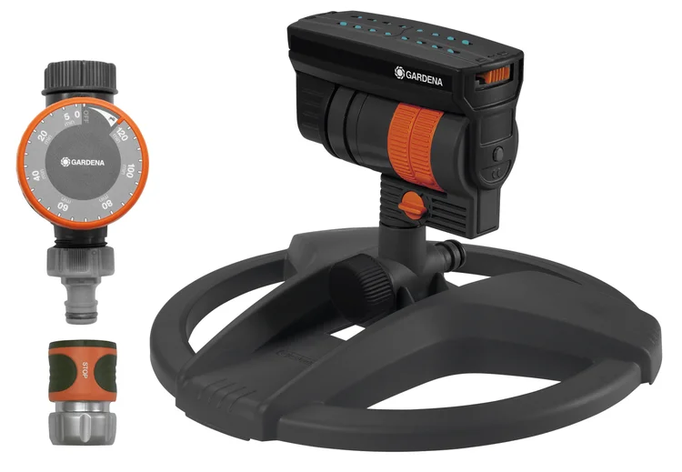 Compact Oscillating Sprinkler for Small Areas