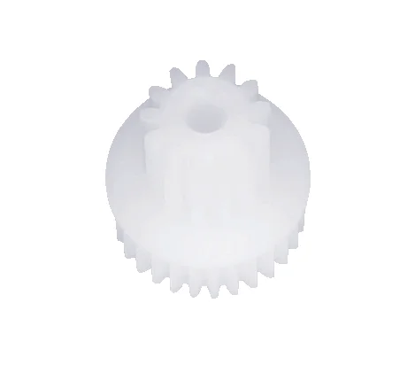 Twin gear wheel