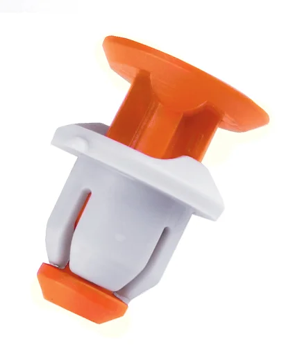 Clip, orange/grau