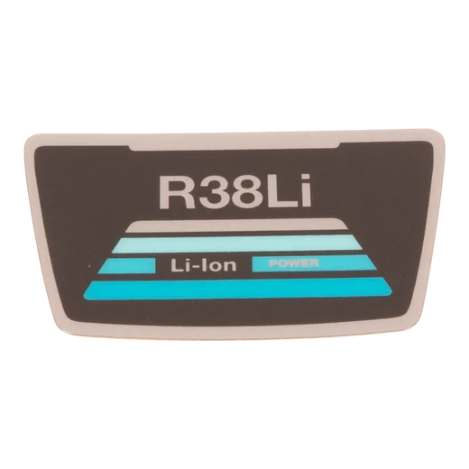 Étiquette adhésive R38 Li