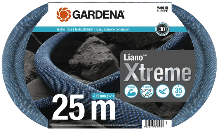 Textile Hose Liano™ Xtreme 19 mm (3/4"), 25 m