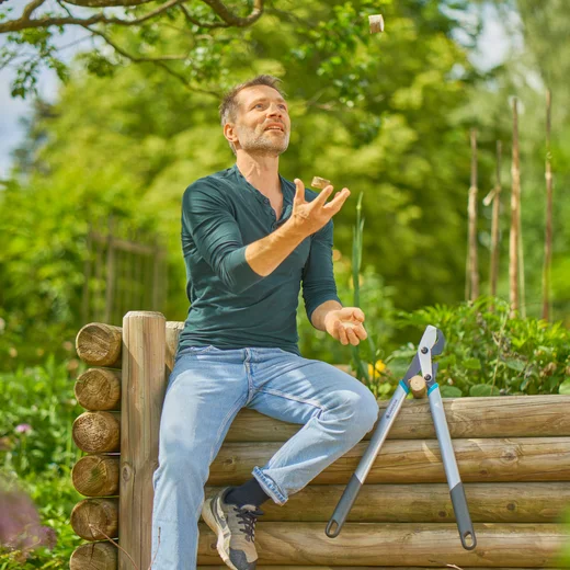 EnergyCut Basic, Astschere für Grünholz