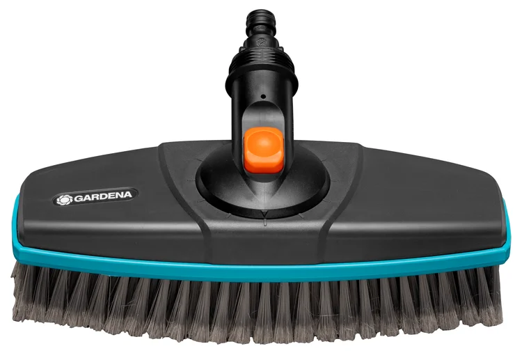 Brosse à manche souple, pour grandes surfaces sensibles