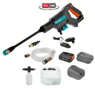 Акумуляторна мийка AquaClean 24/18V P4A Premium Set Акумуляторна мийка середнього тиску AquaClean 24/18V P4A Premium Set