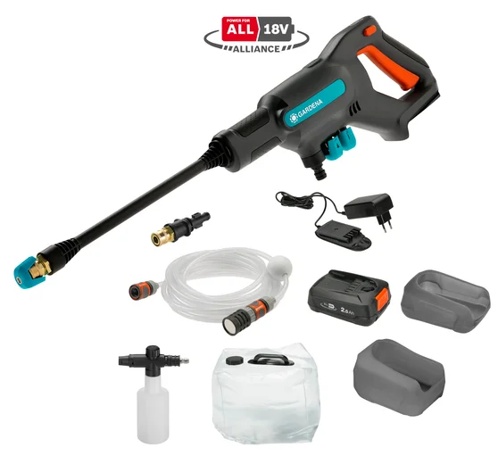 Akku-Reiniger AquaClean Set Akku-Mitteldruckreiniger AquaClean 24/18V P4A Ready-To-Use Set