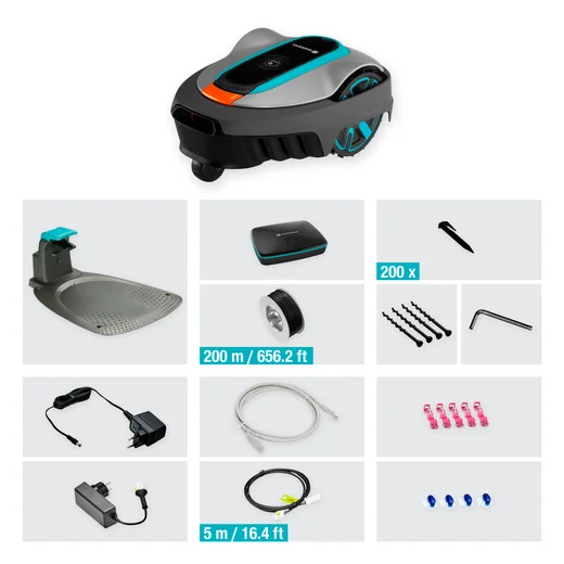 Tondeuse robot smart SILENO city 600 m², basée sur l'intelligence artificielle