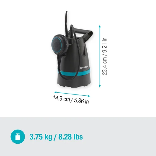 Klarwasser-Tauchpumpe 8600 BASIC