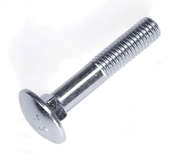 Vite testa bombata liscia M8x45