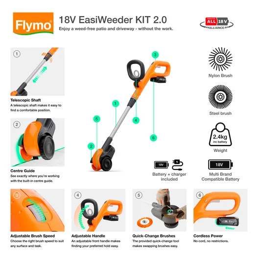 18V EasiWeeder KIT 2.0
