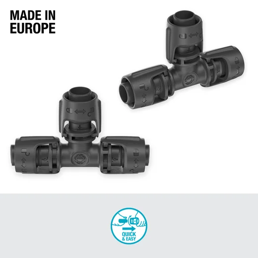 Junta en T 13 mm (1/2 ")