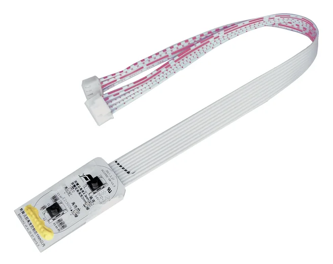Button with cable