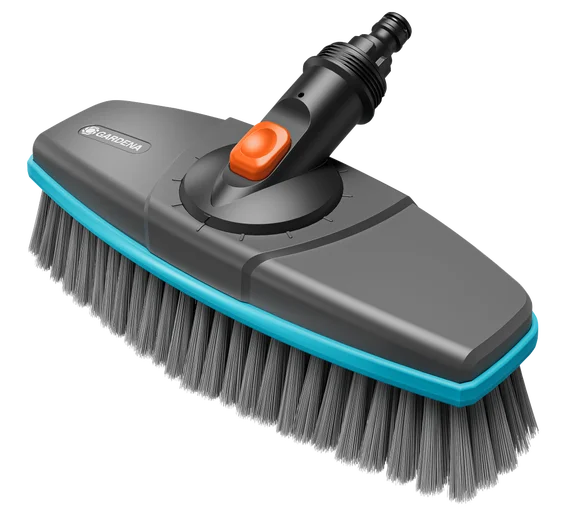 Brosse à manche souple, pour grandes surfaces sensibles