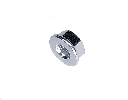 Hexagon nut with flange