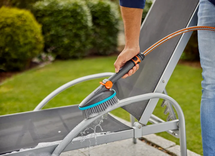 Käsikäyttöinen pesuharja M Cleansystem, pehmeä