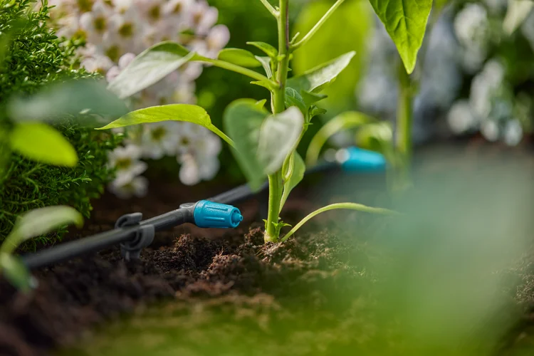 Goutteur en ligne réglable 0–15 l/h