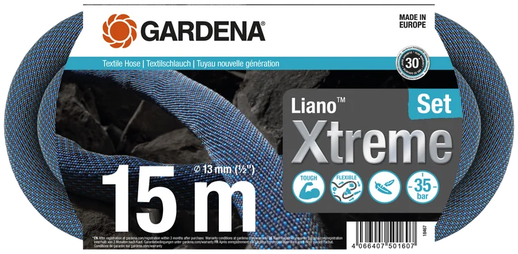 Tekstilno crijevo Liano™ Xtreme 15 m - komplet Tekstilno crijevo Liano™ Xtreme 15 m - komplet