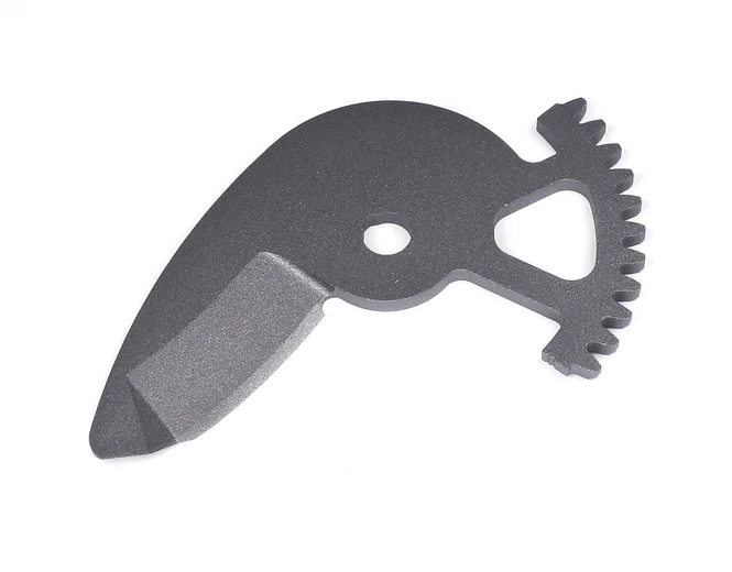 Messer oben