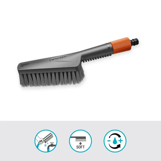 Cleansystem Handbürste S soft, wasserführende Bürste