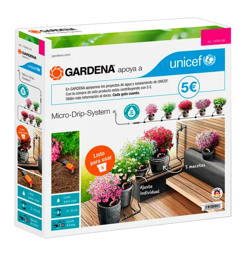 MDS Set para macetas S a favor de UNICEF