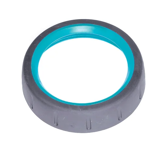 Bague filetée