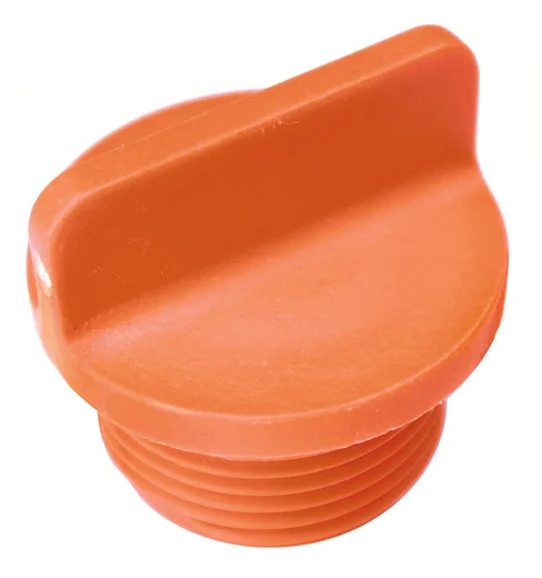 Bouchon de fermeture á vis, rouge