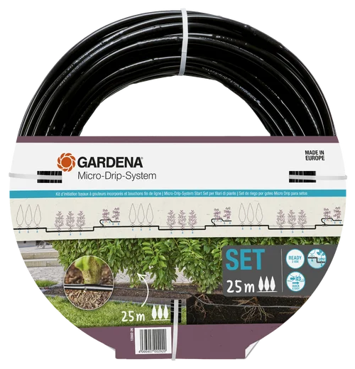 Conjunto de sebes/arbustos MicroDrip por gotejamento (25 m)
